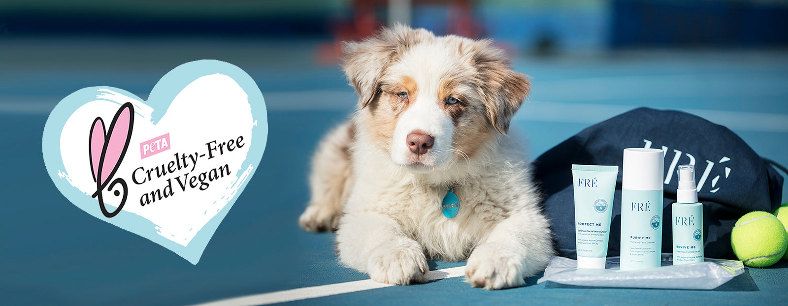 FRÉ is proud to be endorsed by PETA as a cruelty-free brand!