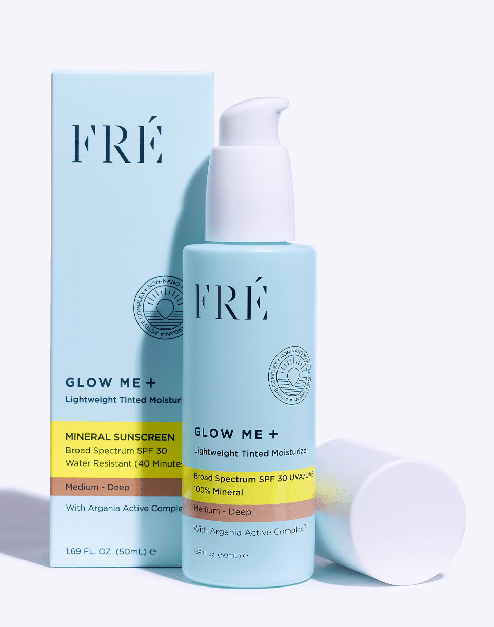 FRÉ | Glow Me + - Mineral Tinted Moisturizer with SPF30 | FRÉ Skincare